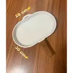 پخش عمده تابه بزرگ سرامیک بیضی دسته چوبی thumb 1