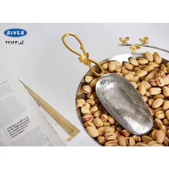 پخش عمده قاشق آجیل استیل برنج ریور کد 22164
