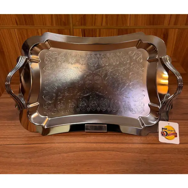 پخش عمده سینی مستطیل بزرگ دالبر کف گل کد 7137B