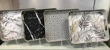 پخش عمده سینی لبه دار مستطیل پلاستیکی gallery1