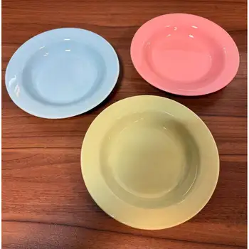 پخش عمده بشقاب خورشت خوری سرامیک رنگی