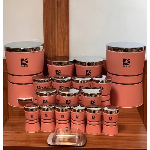 پخش عمده سرویس آشپزخانه 18 پارچه ام آر اس طرح کمرباریک