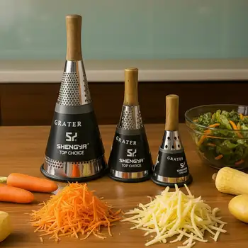 پخش عمده رنده دسته چوبی مخروطی