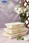 پخش عمده سه تابه مستطیل چینی ریور مدل سومری thumb 3