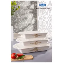 پخش عمده سه تابه مستطیل چینی ریور مدل سومری gallery0
