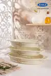 پخش عمده سه تابه بیضی چینی ریور مدل سومری thumb 3