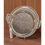 پخش عمده سینی پذیرایی گرد طرح گل  bradantia thumb 1