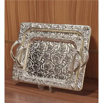 پخش عمده سینی پذیرایی مستطیل طرح گل  bradantia