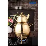 پخش عمده کتری و قوری استیل شیردار 6 لیتر کامل طلایی ریور thumb 1