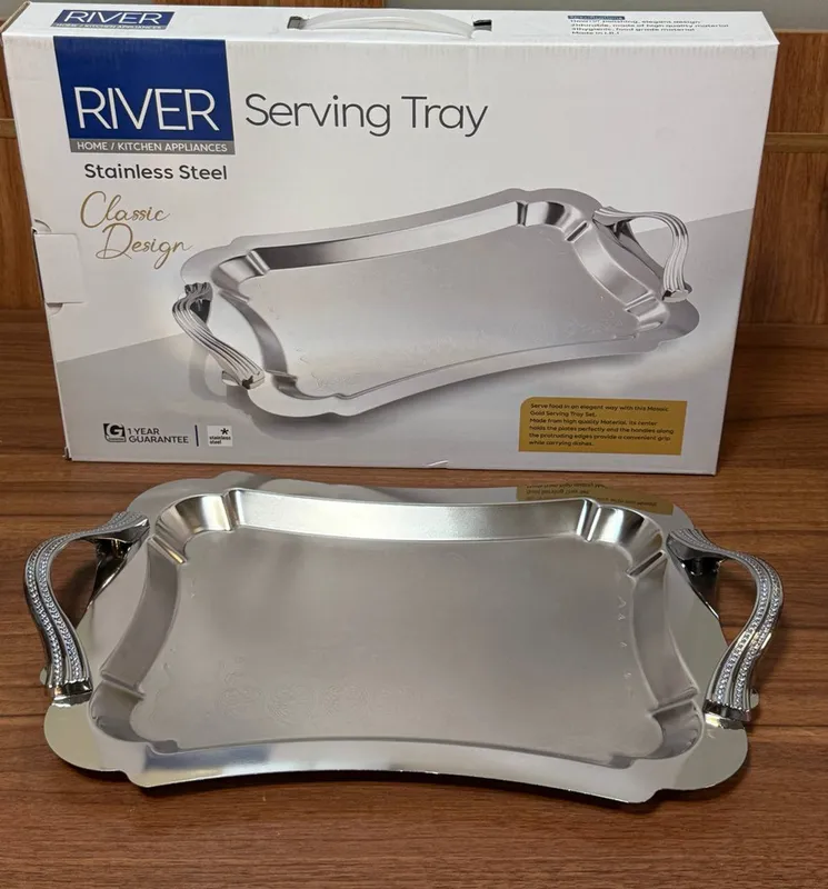 پخش عمده سینی پذیرایی مستطیل متوسط دالبر کد 7277 gallery0