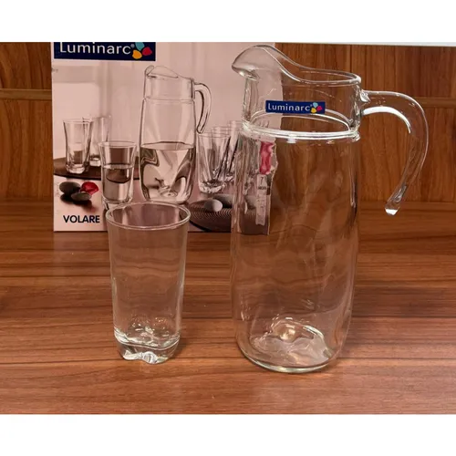 پخش عمده پارچ و لیوان بلور ولاره لومینارک