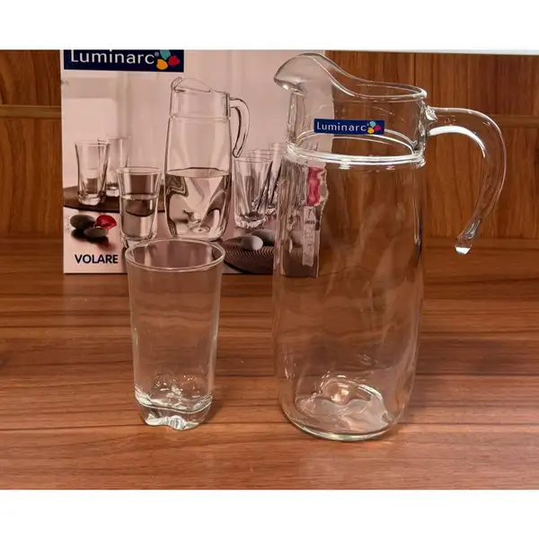 پخش عمده پارچ و لیوان بلور ولاره لومینارک