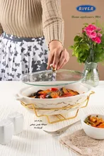 پخش عمده سوفله چینی بیضی ریور مدل میلانو gallery1