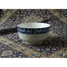 پخش عمده کاسه 13 سانت لب هلالی قلم آبی gallery0